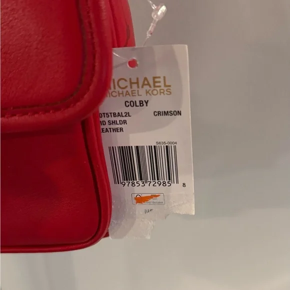 Michael Kors crimson colby Bag - Picture 5 of 9